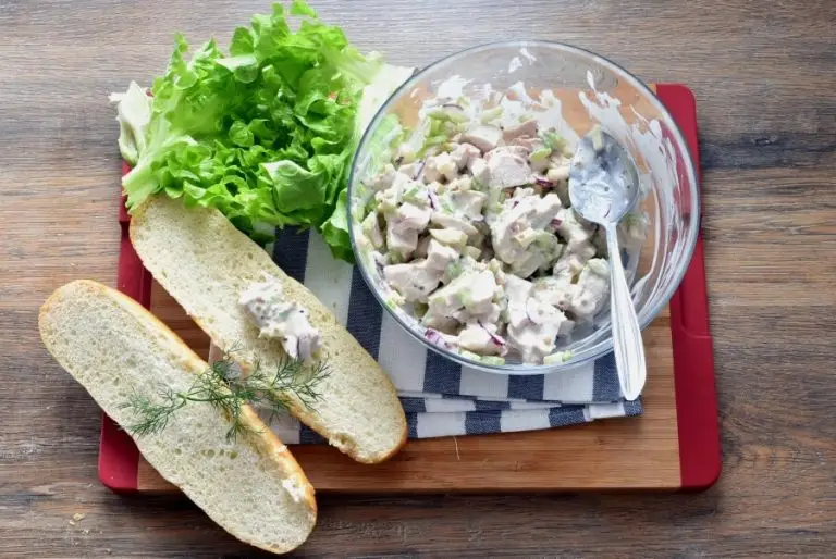 Step 5 - Chicken Salad Sandwich
