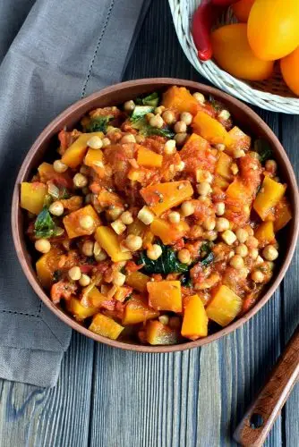 Vegan Chickpea Sweet Potato Stew