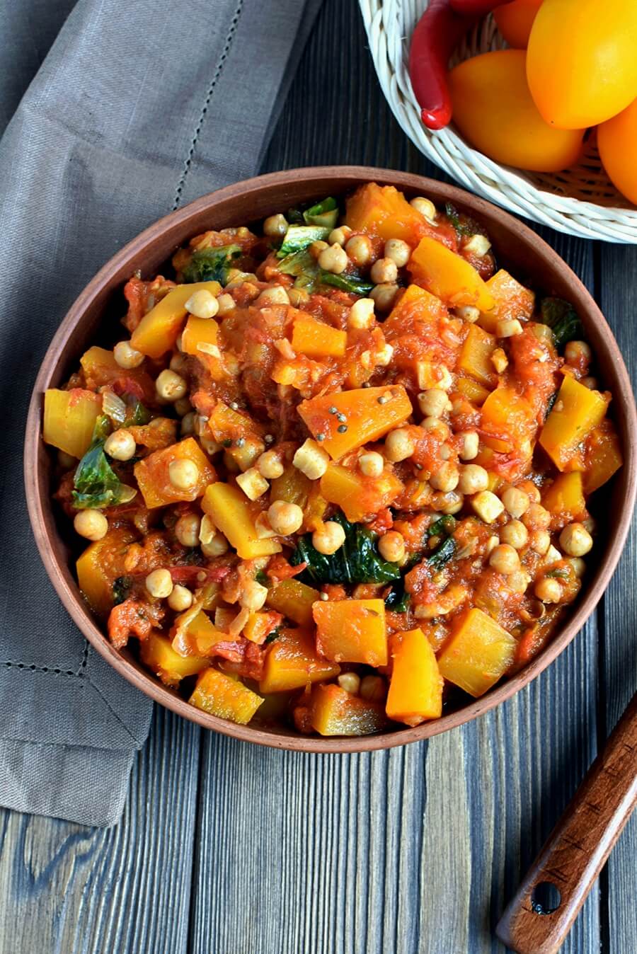 Vegan Chickpea Sweet Potato Stew Recipe Cook.me Recipes