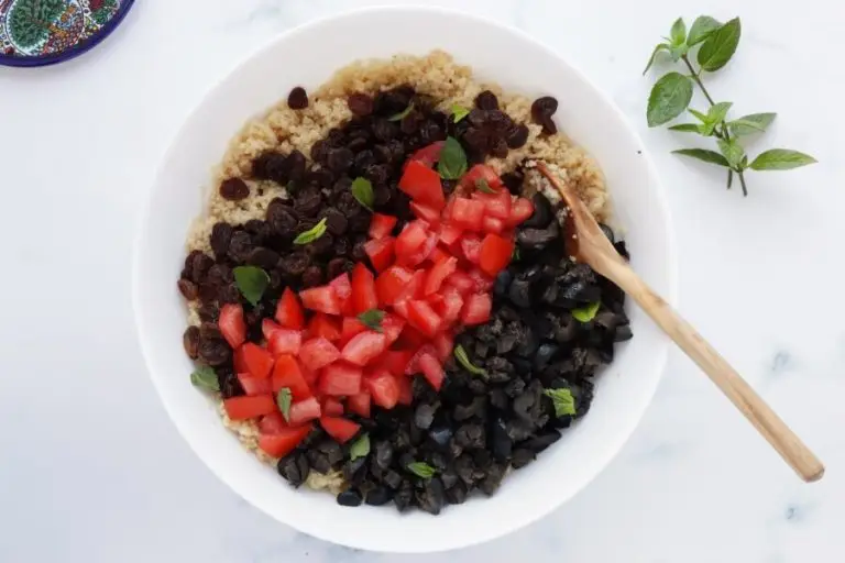 Step 3 - Couscous Salad with Olives and Raisins