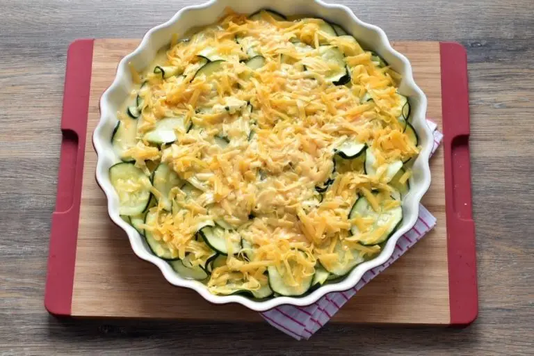 Step 6 - Gluten Free Crustless Zucchini Quiche