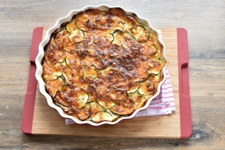 Step 7 - Gluten Free Crustless Zucchini Quiche