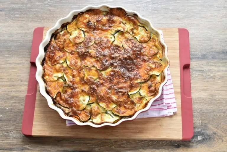 Step 7 - Gluten Free Crustless Zucchini Quiche