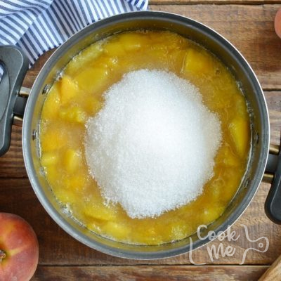 Easy Homemade Peach Jam (No Pectin) recipe - step 2