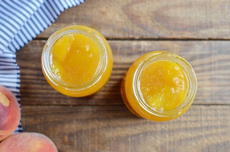 Step 3 - Easy Homemade Peach Jam (No Pectin)