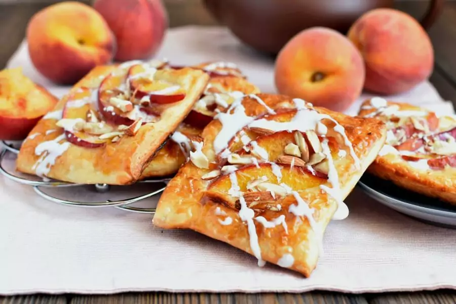 Easy Peach Tartlets