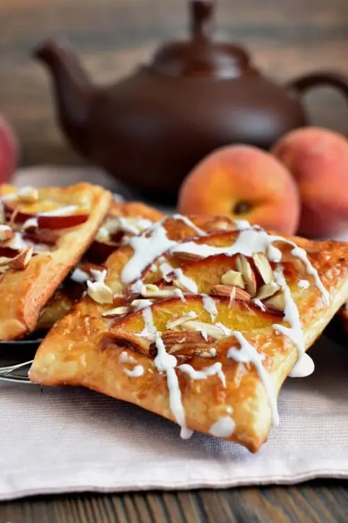 Easy Peach Tartlets