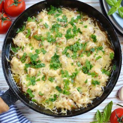 French Onion Chicken Recipe-Homemade French Onion Chicken-Delicious French Onion Chicken