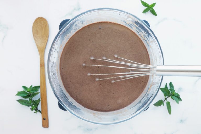Step 7 - Fresh Mint Dark Chocolate Ice Cream
