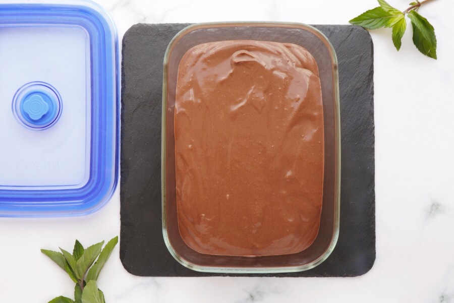 Fresh Mint Dark Chocolate Ice Cream recipe - step 8