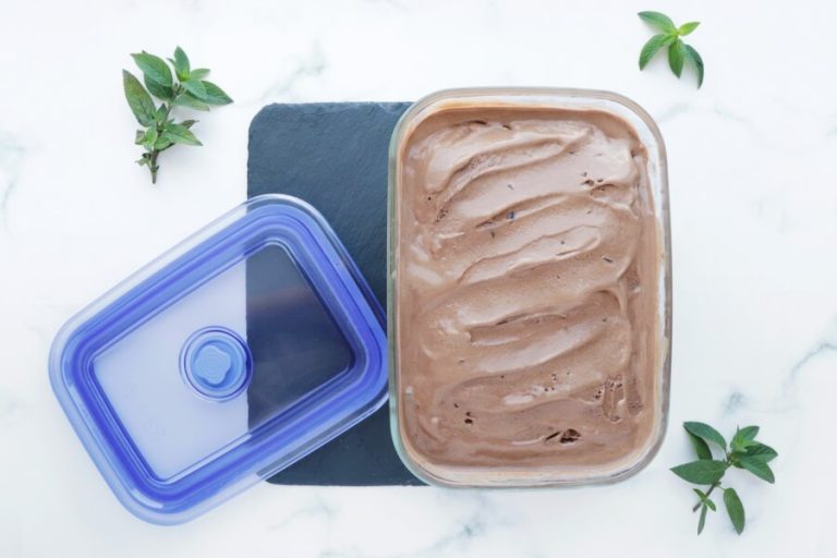 Step 11 - Fresh Mint Dark Chocolate Ice Cream