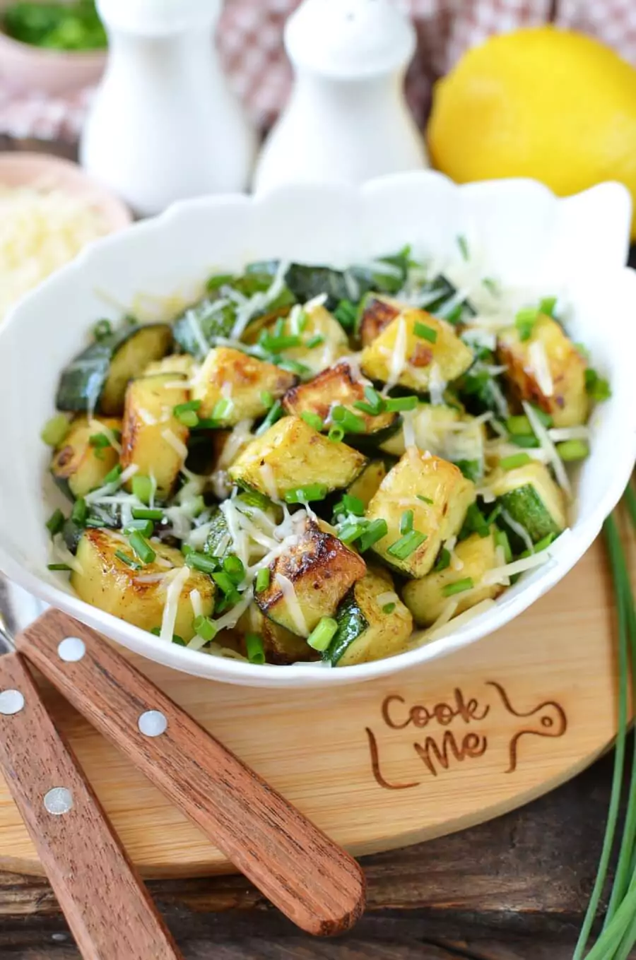 Garlic Butter Sautéed Zucchini