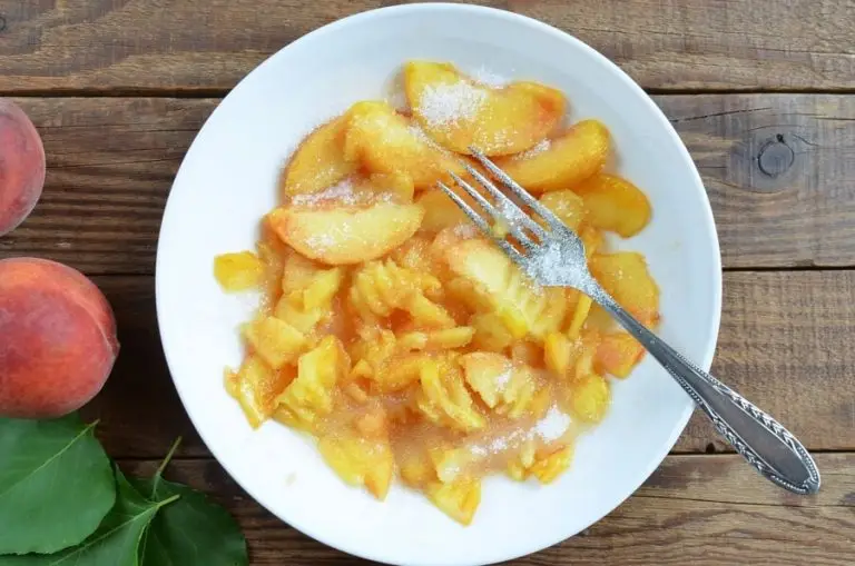 Step 5 - Georgia Peach Ice Cream