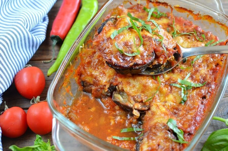 Step 8 - Gluten-Free Baked Eggplant Parmesan