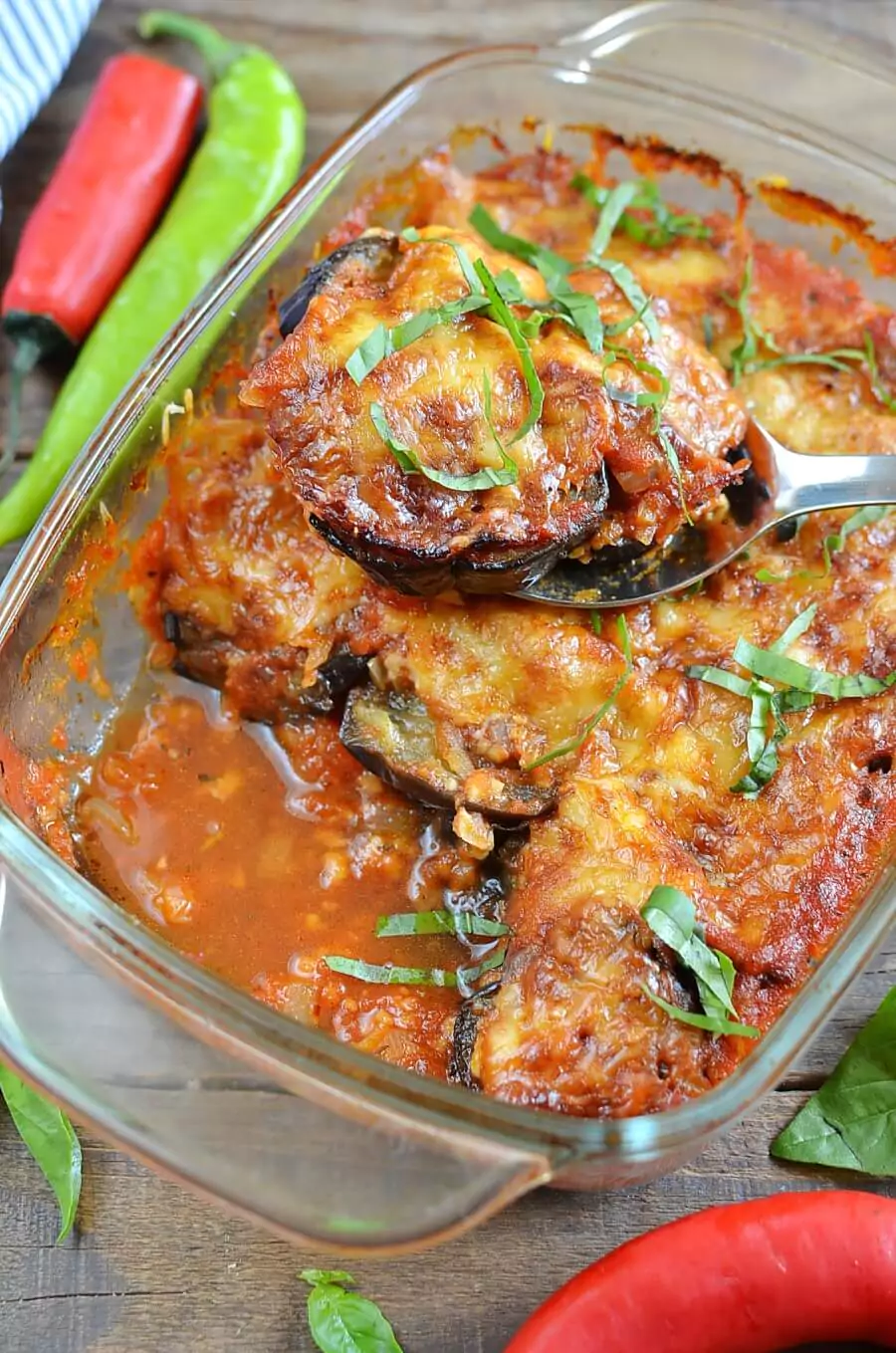 Gluten-Free Baked Eggplant Parmesan