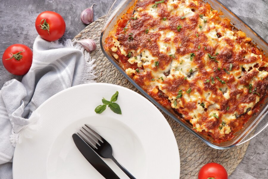 How to serve Gluten Free Eggplant Lasagna