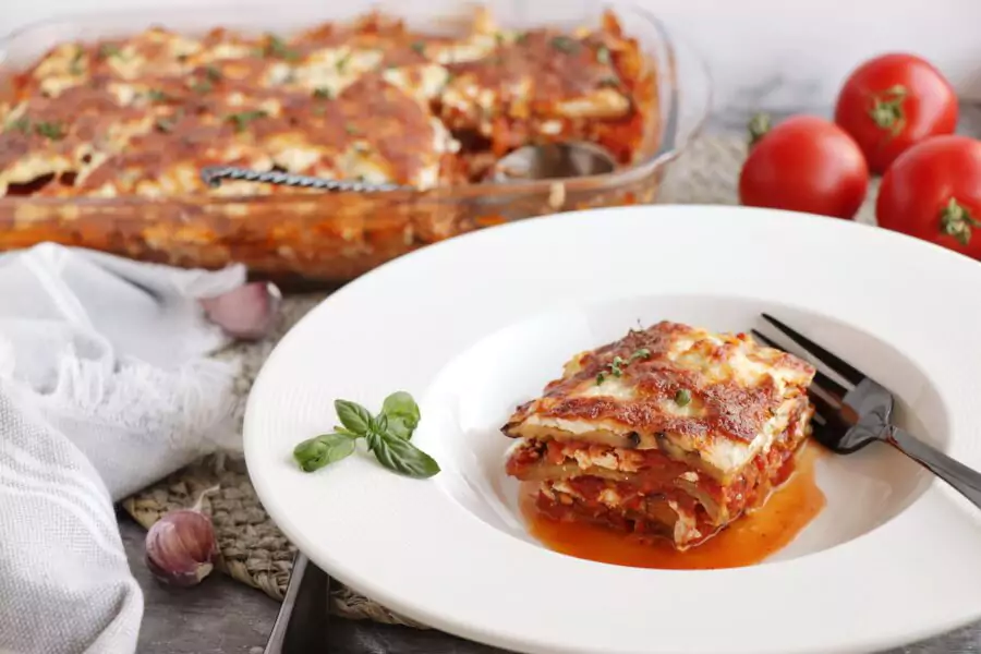 Gluten Free Eggplant Lasagna