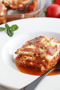 Gluten Free Eggplant Lasagna