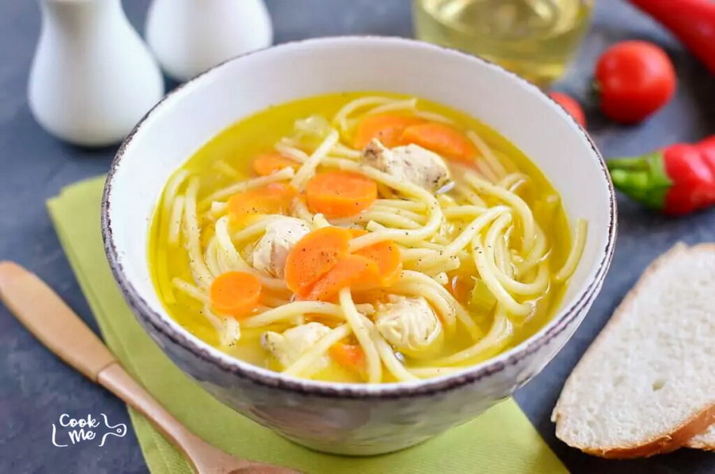 How to serve Gluten Free Homemade Chicken Noodle Soup