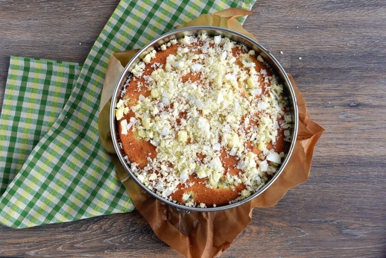 Step 8 - Gooseberry Coconut Cake