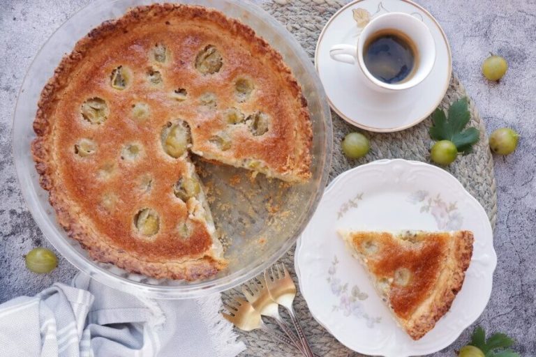Step 11 - Gooseberry Frangipane Tart