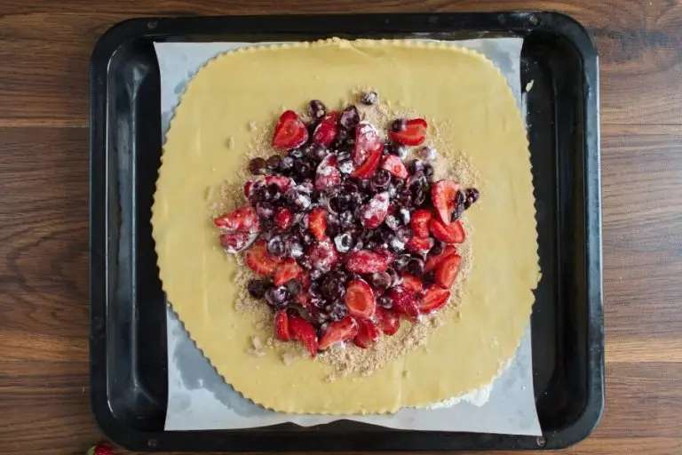 Step 8 - Gooseberry and Strawberry Galette