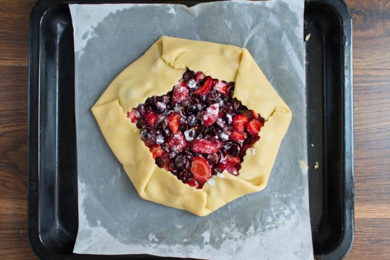 Step 9 - Gooseberry and Strawberry Galette