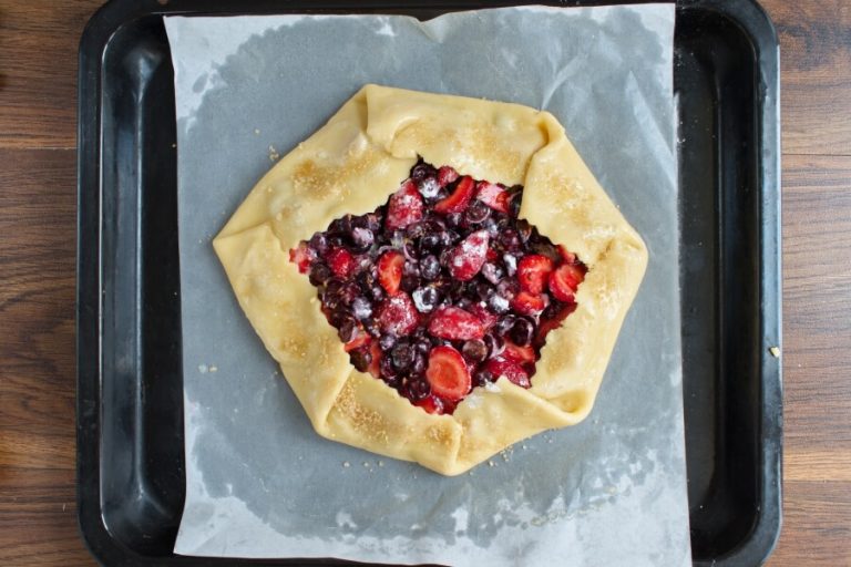 Step 9 - Gooseberry and Strawberry Galette