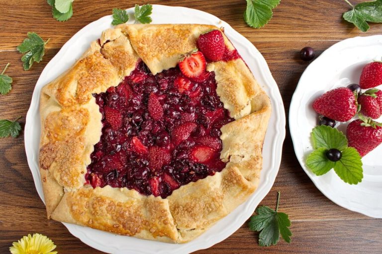 Step 11 - Gooseberry and Strawberry Galette