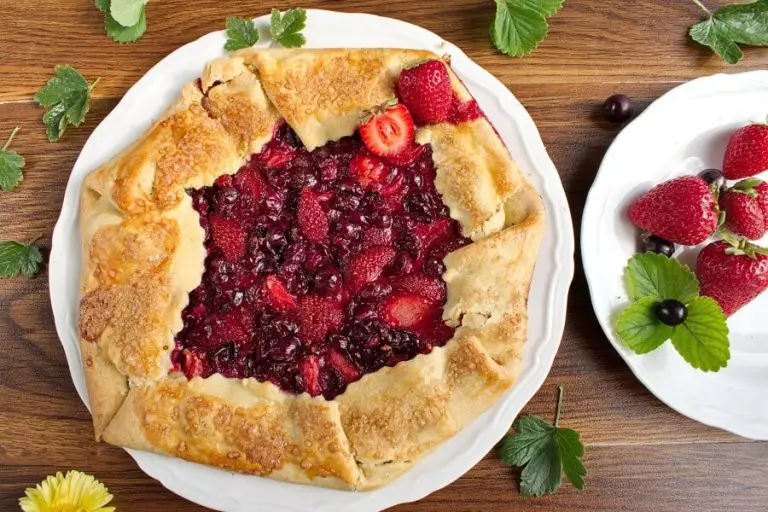Step 11 - Gooseberry and Strawberry Galette