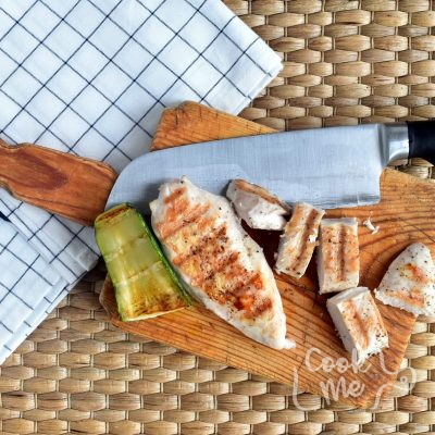 Grilled Basil Chicken and Zucchini recipe - step 6