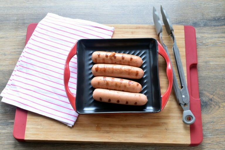Step 1 - Grilled Chicago Dog