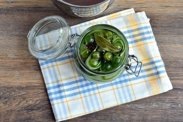 Step 2 - Grilled Mackerel with Pickled Gooseberry Ketchup