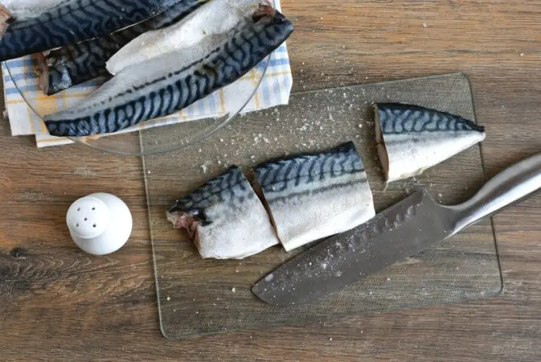 Step 3 - Grilled Mackerel with Pickled Gooseberry Ketchup