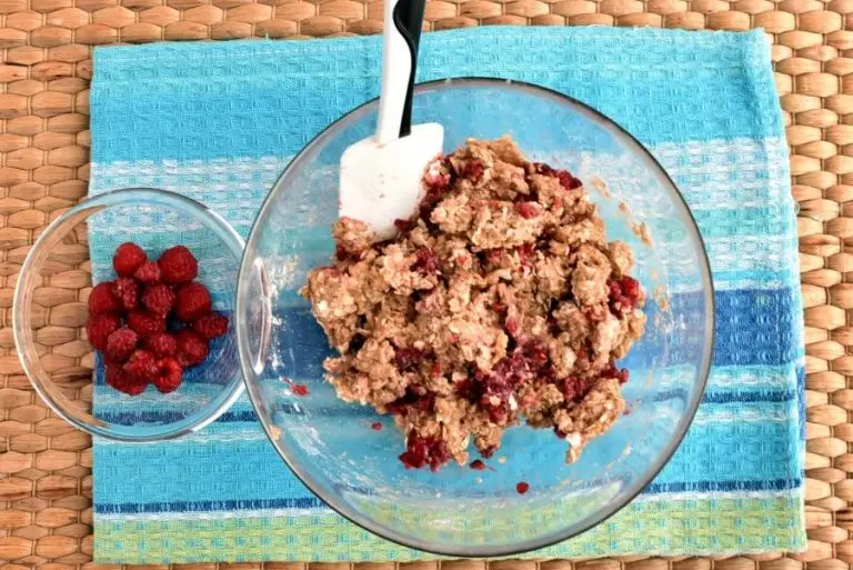 Step 5 - Healthy Raspberry Oatmeal Cookies