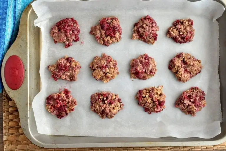 Step 8 - Healthy Raspberry Oatmeal Cookies