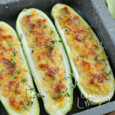 Herby stuffed courgettes Recipe-How To Make Herby stuffed courgettes-Delicious Herby stuffed courgettes