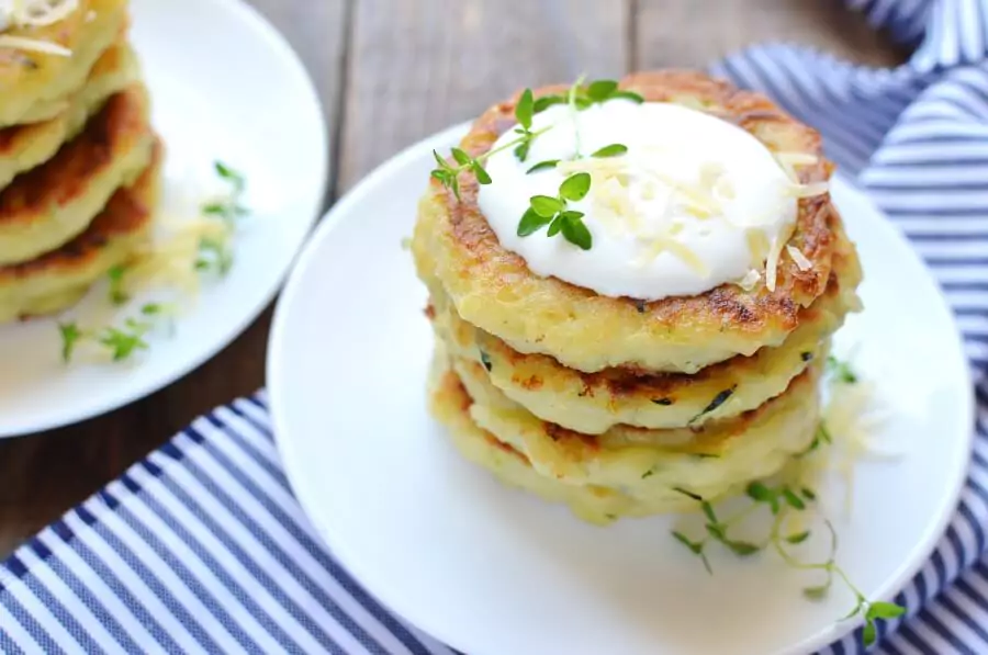 Irish Zucchini and Potato Pancakes