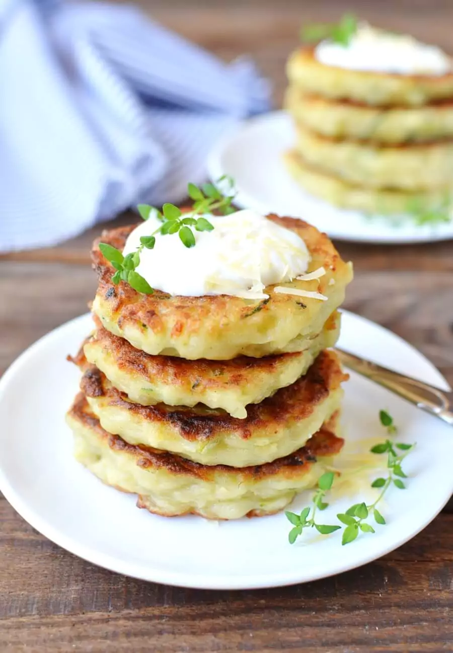 Irish Zucchini and Potato Pancakes