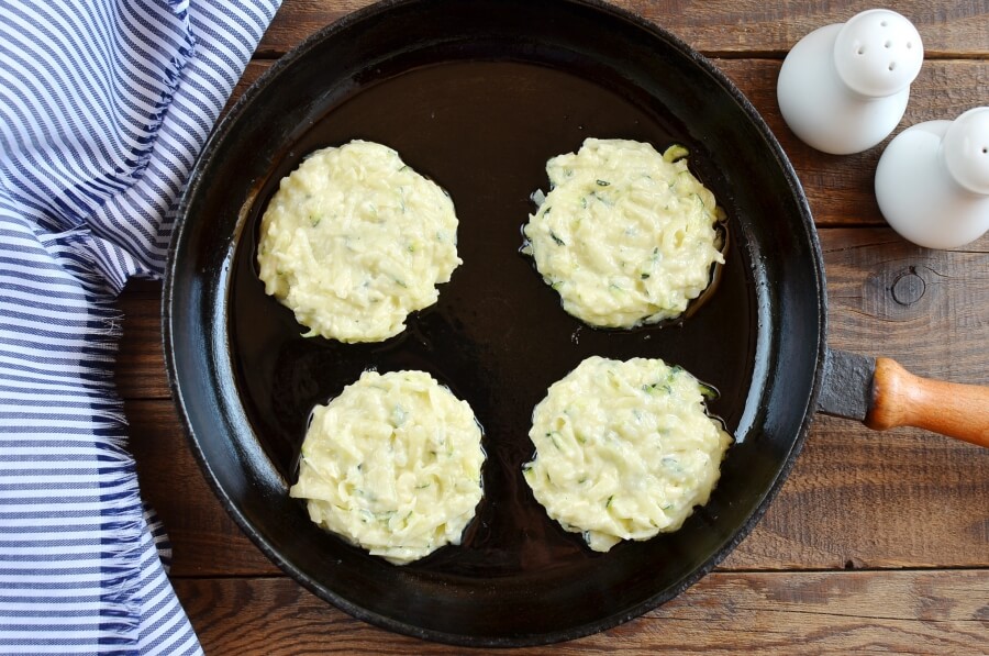 Irish Zucchini and Potato Pancakes Recipe - Cook.me Recipes