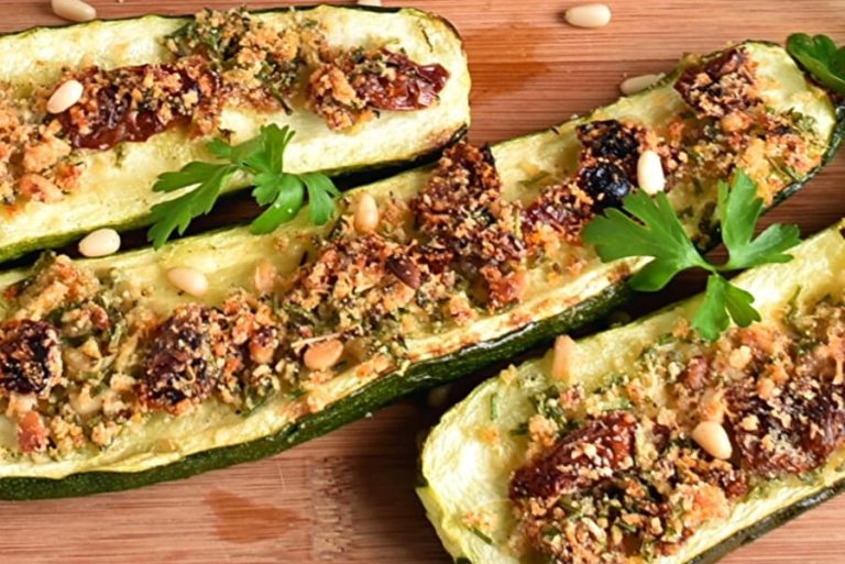 Step 5 - Italian Stuffed Courgettes