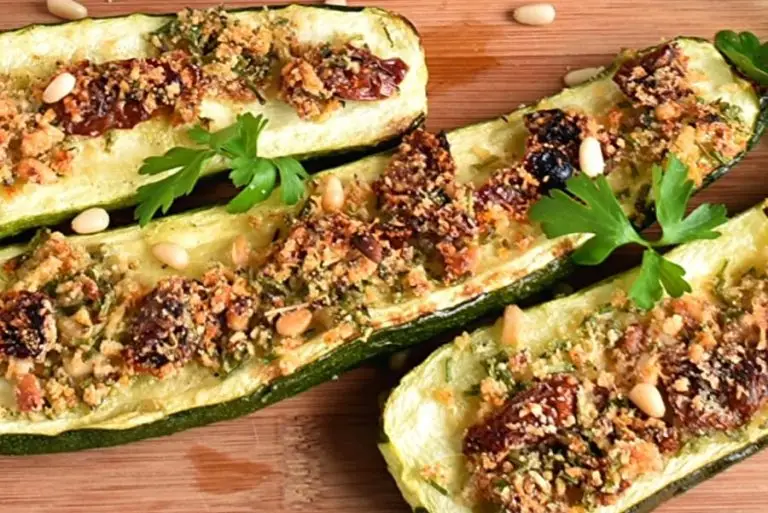 Step 5 - Italian Stuffed Courgettes