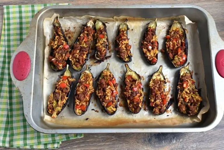 Step 11 - Gluten Free Lamb Stuffed Eggplant