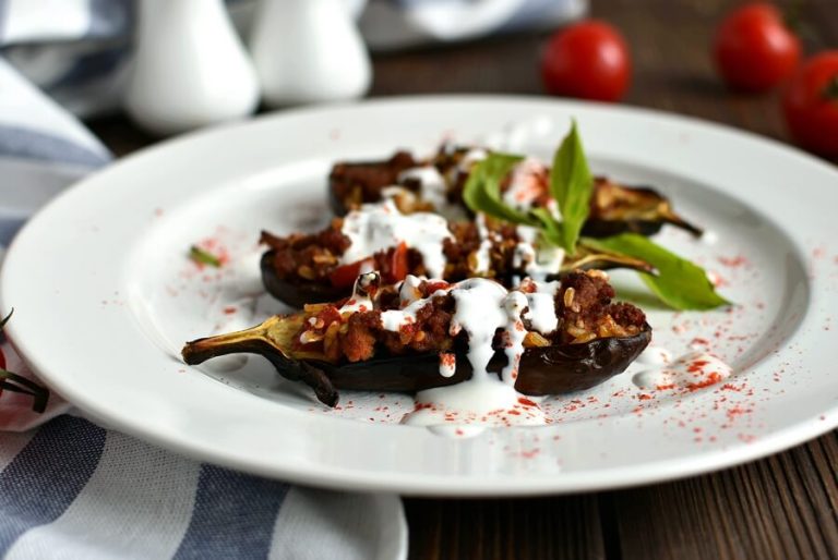 Step 12 - Gluten Free Lamb Stuffed Eggplant