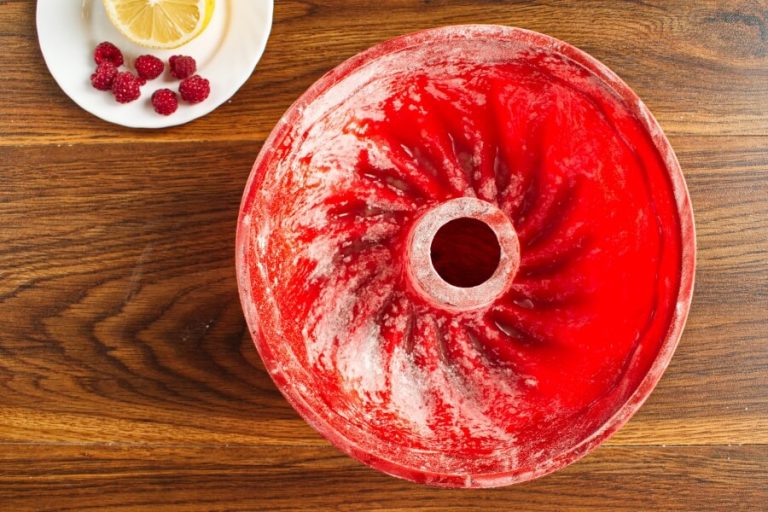 Step 9 - Lemon and Raspberry Coffee Cake