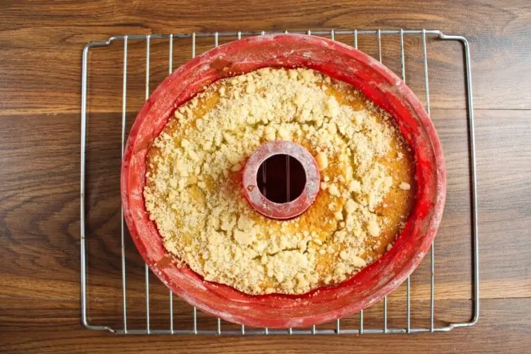 Step 12 - Lemon and Raspberry Coffee Cake