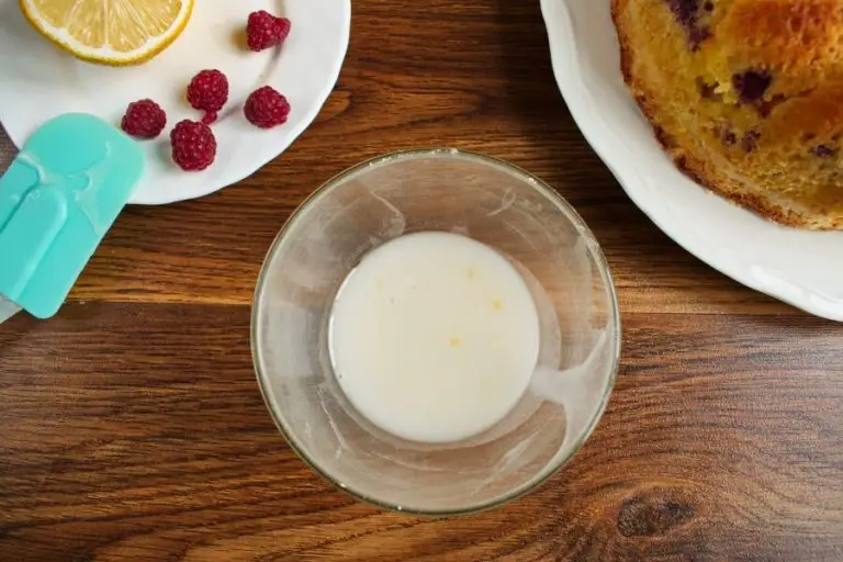 Step 14 - Lemon and Raspberry Coffee Cake