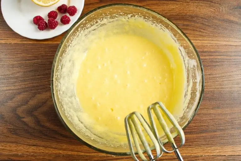 Step 5 - Lemon and Raspberry Coffee Cake