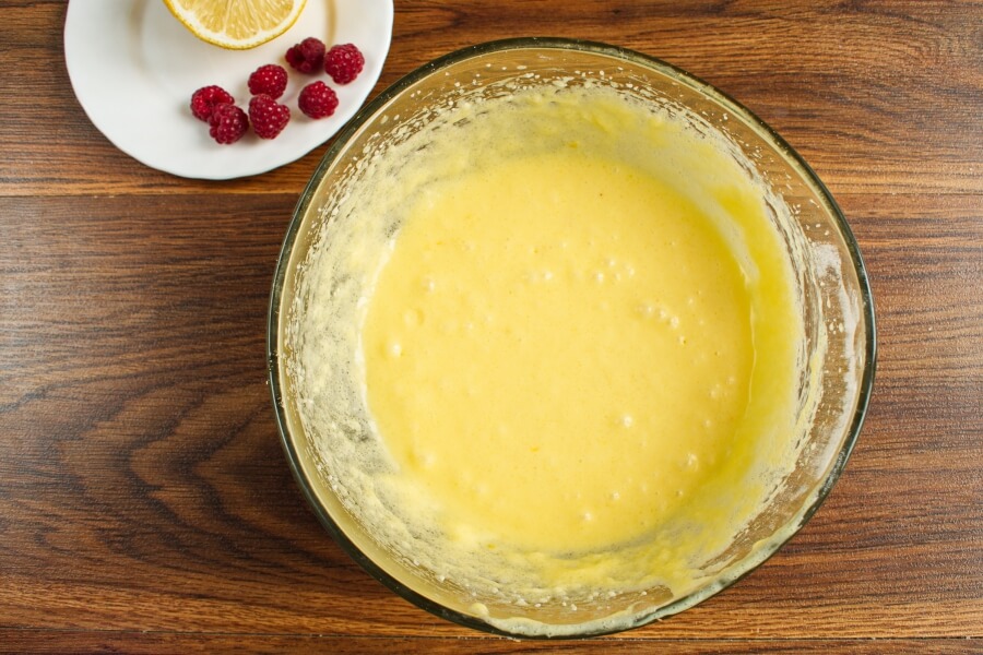 Lemon and Raspberry Coffee Cake recipe - step 6