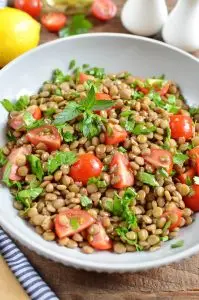 Vegan Lentil Tabbouleh